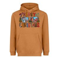 Meerkat merry christmas Heavyweight Hoodie - CowhideDigitalArt