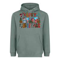 Sage merry christmas Heavyweight Hoodie - CowhideDigitalArt