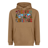 Toasted Coconut merry christmas Heavyweight Hoodie - CowhideDigitalArt