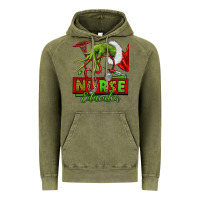 Vintage Olive grinch hand nurse educator Vintage Hoodie - NancyCooperArtShop