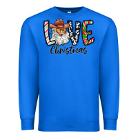 True Royal Love Christmas Santa Premium Sweatshirt - CowhideDigitalArt