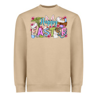 Mushroom Happy Easter Nurse Heavyweight Sweatshirt - OliviaCreatesArt