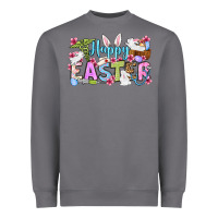 Storm Happy Easter Nurse Heavyweight Sweatshirt - OliviaCreatesArt