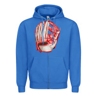 True Royal Catchers Mitt Fa Element Zipper Hoodie - FaDigitalArtStudio