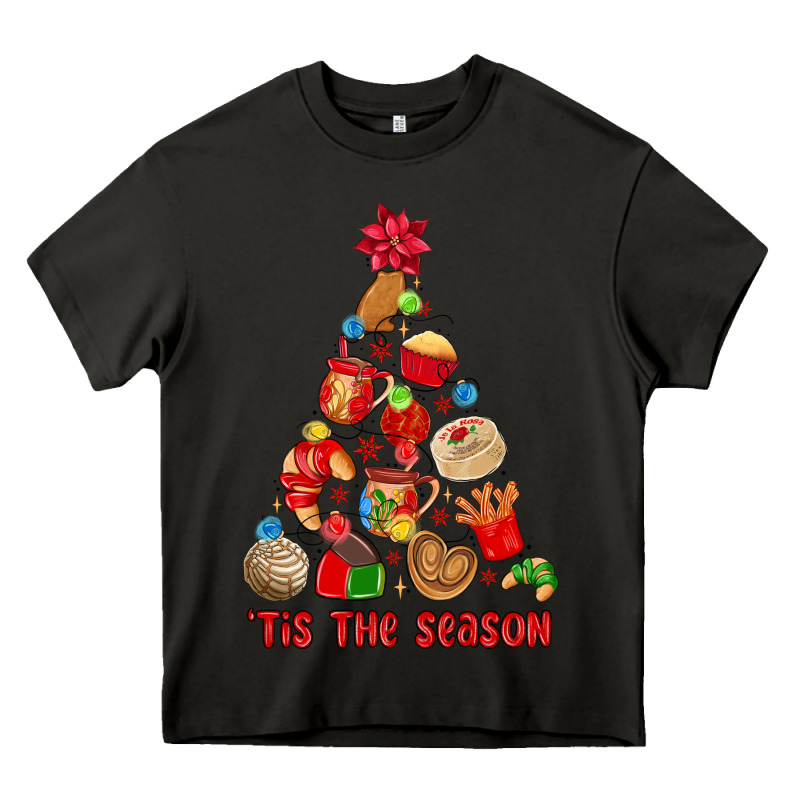 Tis The Season Mexican Christmas Heavy Core Tee by MaliasSmallBusiness | Teevron