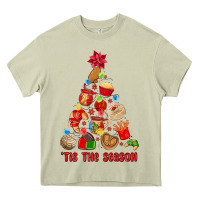 Mossy tis the season mexican christmas Heavy Core Tee - MaliasSmallBusiness