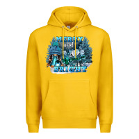 Lemon merry and bright Premium Hoodie - FaDigitalArtStudio
