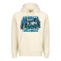 Sandshell merry and bright Premium Hoodie - FaDigitalArtStudio