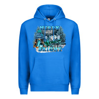 True Royal merry and bright Premium Hoodie - FaDigitalArtStudio