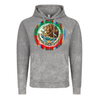 Cloud Rock Mexico Coat of Arms Vintage Hoodie - texasbilliewilder