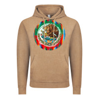 Vintage Coffee Mexico Coat of Arms Vintage Hoodie - texasbilliewilder