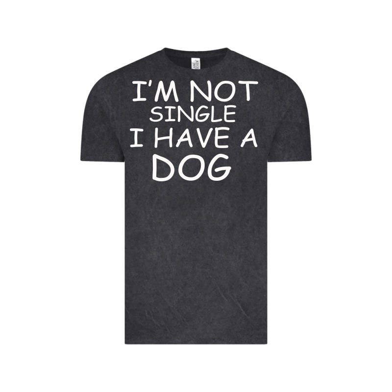 I M Not Single I Have A Dog Vintage Tee by Bettercallsaul | Teevron