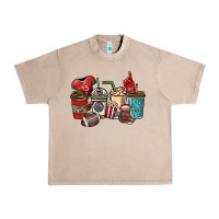 French Oak Football coffee cups Urban Heavy Tee - NancyCooperArtShop