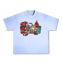 Grape Ice Football coffee cups Urban Heavy Tee - NancyCooperArtShop