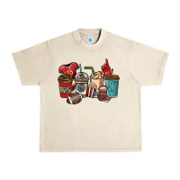 Sandshell Football coffee cups Urban Heavy Tee - NancyCooperArtShop
