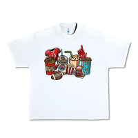 White Football coffee cups Urban Heavy Tee - NancyCooperArtShop