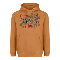 Meerkat Merry Christmas Heavyweight Hoodie - CowhideDigitalArt