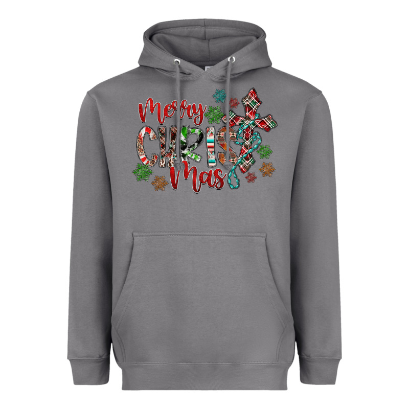 Merry Christmas Heavyweight Hoodie by CowhideDigitalArt | Teevron