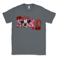 Charcoal Heather xoxo calf Classic Tee - RanaPortraitStore