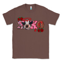 Chestnut xoxo calf Classic Tee - RanaPortraitStore