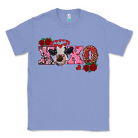 Colony Blue xoxo calf Classic Tee - RanaPortraitStore