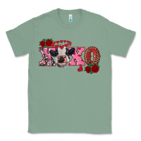 Sage xoxo calf Classic Tee - RanaPortraitStore