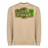 Shamrockin' St. Patrick's Day Heavyweight Sweatshirt | Teevron