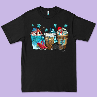 Hockey Coffee Cups Bbs Premium Tee Designed By Bundleandbundleshop