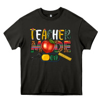 Asphalt teacher mode on Heavy Core Tee - NancyCooperArtShop