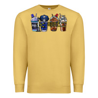 Antique Gold Police Coffee Premium Sweatshirt - CowhideDigitalArt