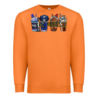 Carrot Police Coffee Premium Sweatshirt - CowhideDigitalArt