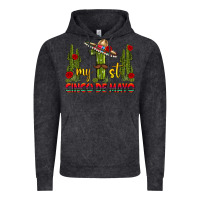 Vintage Black My 1st Cinco De Mayo Vintage Hoodie - texasbilliewilder
