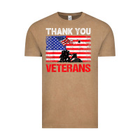 Vintage Coffee thank you veterans service patriot veteran day american flag t shirt Vintage Tee - maiPhamDesign
