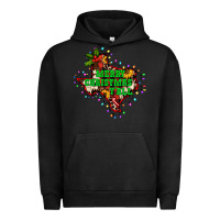 Pigment Black merry Christmas y'all Texas map Urban Hoodie - BarkalooDesign