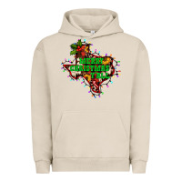 Pigment French Oak merry Christmas y'all Texas map Urban Hoodie - BarkalooDesign