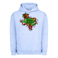 Pigment Grape Ice merry Christmas y'all Texas map Urban Hoodie - BarkalooDesign