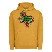 Pigment Peanut Butter merry Christmas y'all Texas map Urban Hoodie - BarkalooDesign