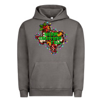 Pigment Tornado merry Christmas y'all Texas map Urban Hoodie - BarkalooDesign