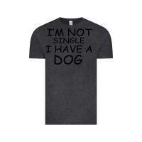 Vintage Black I m Not Single I Have A Dog Vintage Tee - Bettercallsaul