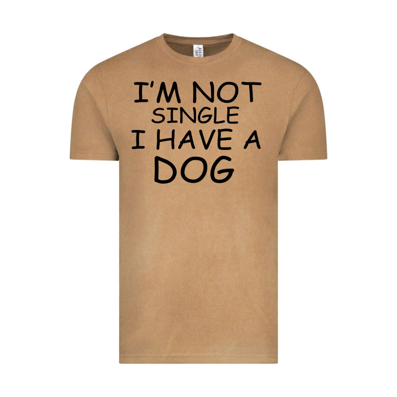 I M Not Single I Have A Dog Vintage Tee by Bettercallsaul | Teevron