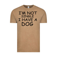 Vintage Coffee I m Not Single I Have A Dog Vintage Tee - Bettercallsaul
