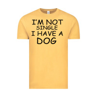Vintage Mustard I m Not Single I Have A Dog Vintage Tee - Bettercallsaul