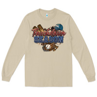 Mushroom Touchdown season Baseball Long Sleeve Tee - HowdyJamesFarm