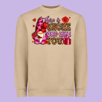 There Is Gnome One Like You Olivia Heavyweight Sweatshirt Designed By Oliviacreatesart