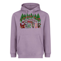 Lavender i was made for winter Heavyweight Hoodie - CowhideDigitalArt