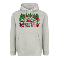 Moon Dust i was made for winter Heavyweight Hoodie - CowhideDigitalArt