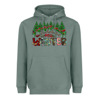 Sage i was made for winter Heavyweight Hoodie - CowhideDigitalArt
