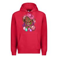 Cardinal Cowboy Rabbit Easter Premium Hoodie - BundleAndBundleShop