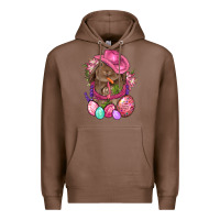 Chestnut Cowboy Rabbit Easter Premium Hoodie - BundleAndBundleShop