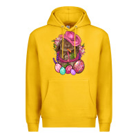 Lemon Cowboy Rabbit Easter Premium Hoodie - BundleAndBundleShop